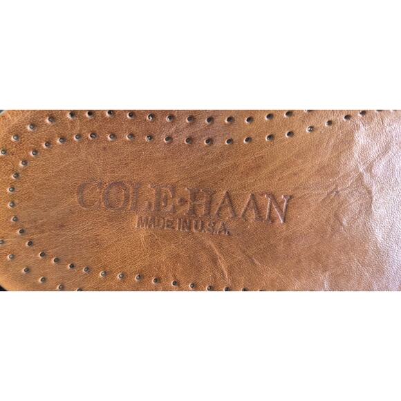 Cole Haan Men\'s Saddle Shoes Leather Brown/Beige Size 13 D/B Made in USA main image 14